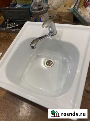 Продам раковину с краном в хорошем состоянии Новокузнецк - изображение 1