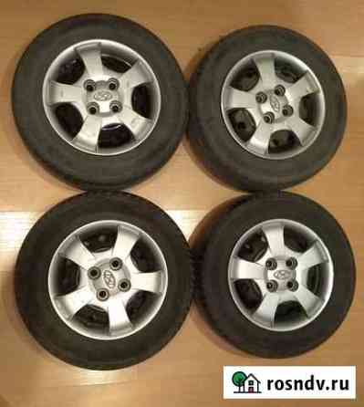 Диски и шины R13 Hyundai Accent Оригинал Губкинский