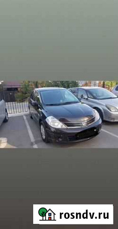 Аренда авто Nissan Tiida, 2013гв Новосибирск - изображение 1