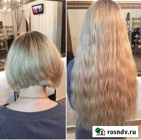 Наращивание волос. Кератиновое выпрямление Строитель - изображение 1