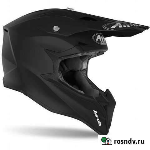 Кроссовый шлем Airoh Wraap черный Котельники - изображение 1
