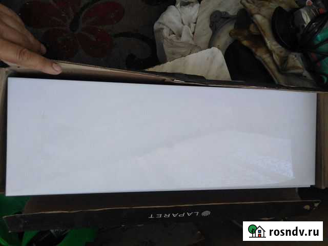 Плитка белый глянец Вязьма - изображение 1