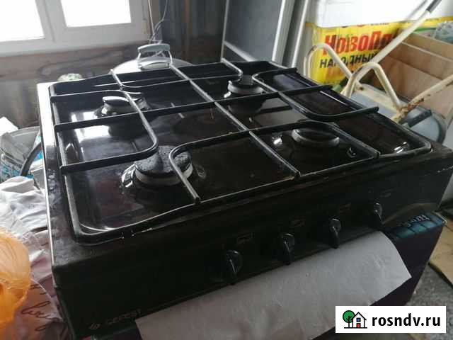 Газовая варочная панель настольная Гостагаевская - изображение 1