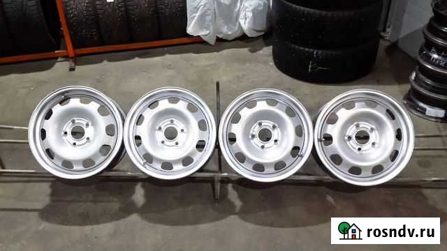 15291) К-кт дисков ориг штамп R16 renault 5х114,3 Ульяновск - изображение 1