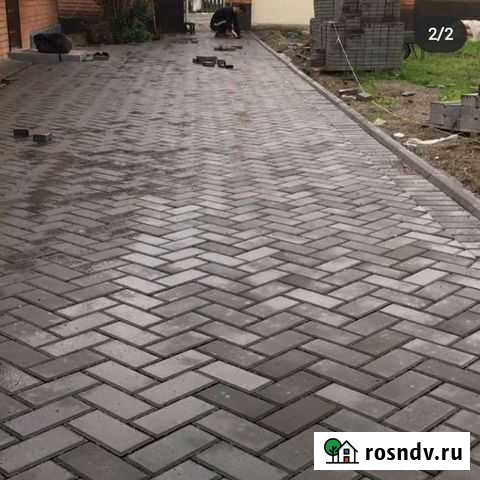 Укладка брусчатки Грозный - изображение 1