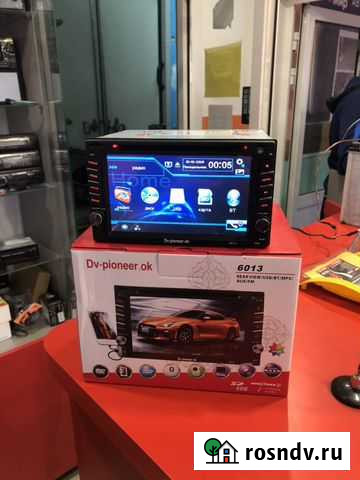 2DIN Pioneer 6013 с DVD,USB,AUX,Bluetooth + Устано Бийск - изображение 1