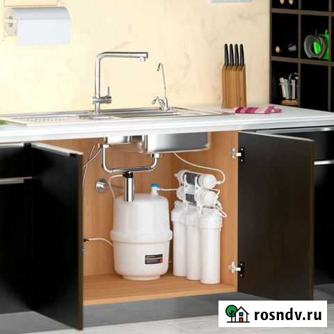 Установка фильтров для воды под мойку. Фильтр осмо Курск - изображение 1
