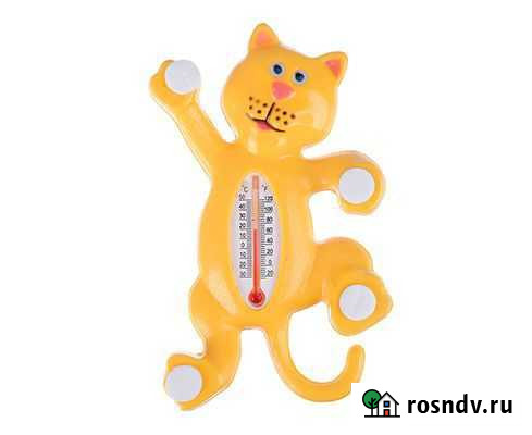 Уличный термометр Тигренок 16 см, оконный Новосибирск - изображение 1