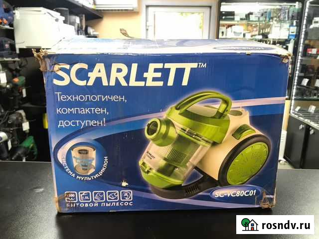 Пылесос Scarlett SC-VC80C01 (Т) Новый Киров - изображение 1