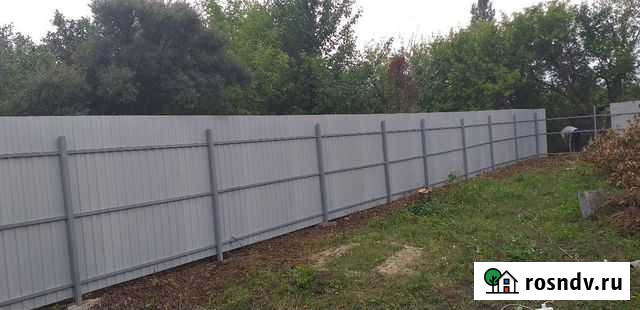 Заборы из проф листа и д. т крыши и навесы Мичуринск - изображение 1