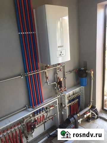 Теплый пол, отопление, водоснабжение, канализация Калининград - изображение 1