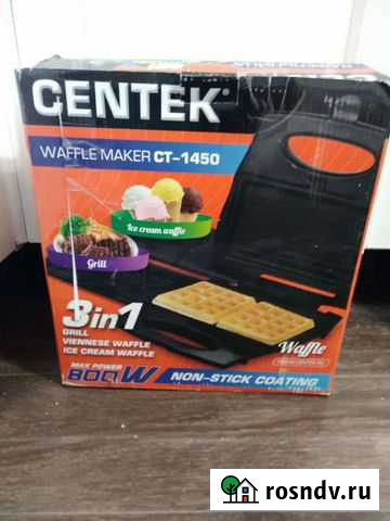 Вафельница centek 3 в 1 Усть-Илимск - изображение 1
