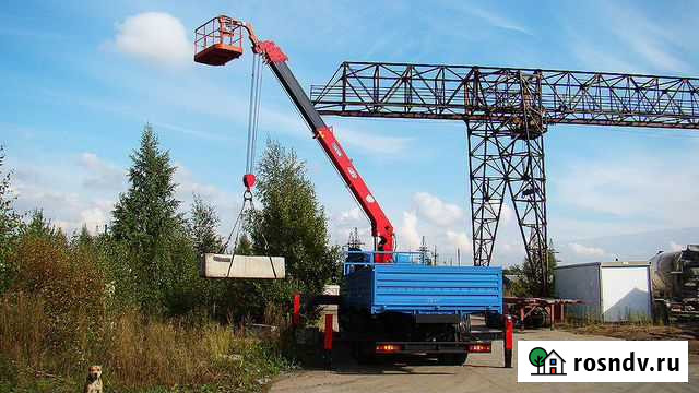 Услуги автовышки/ кран-борт Соликамск - изображение 1