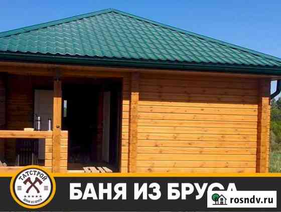 Баня из профилированного бруса Соликамск