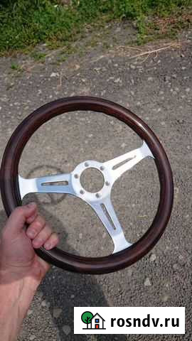 Руль дереянный. Япония Комсомольск-на-Амуре - изображение 1