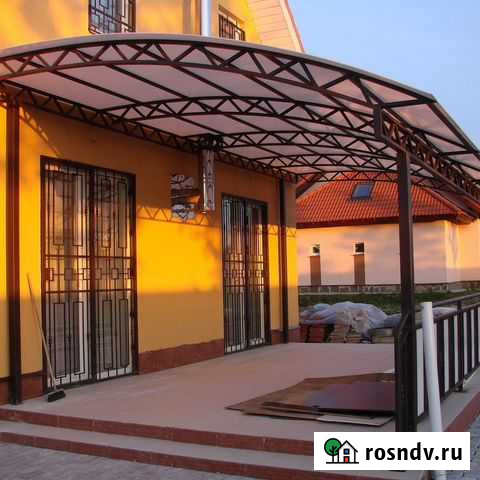 Навесы из метала, поликорбаната Кинель - изображение 1