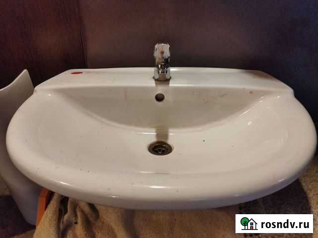 Раковина со смесителем и пьедесталом Всеволожск - изображение 1