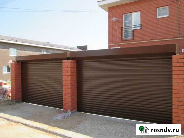 Гаражные ворота рольставни Алютех 2600х2300 мм Баксан - изображение 1