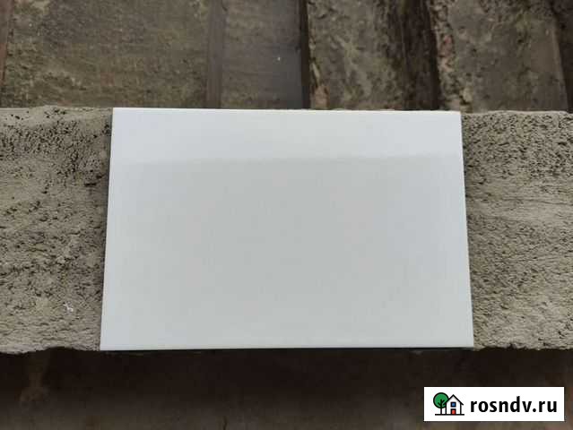 Керамическая плитка белая Любань - изображение 1