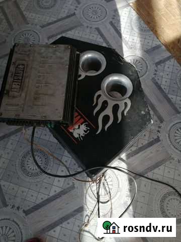 Сабвуфер и усилитель бу Ярославль - изображение 1