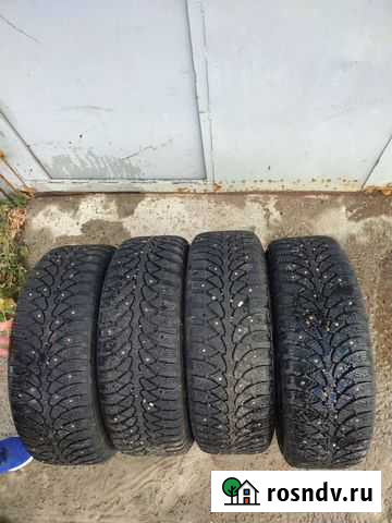 Зимняя резина r15 с штамповками Нижнекамск - изображение 1