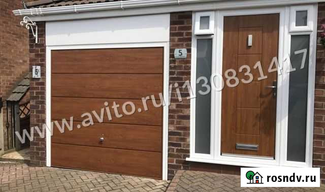Ворота для гаража утепленные. подъемные (Германия) Каспийск - изображение 1
