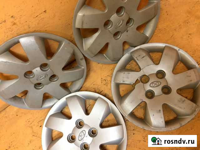 R14 Hyundai Колпаки (4 штуки) Ярославль - изображение 1