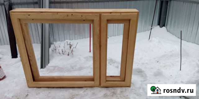 Деревянная оконная рама Новоалтайск - изображение 1