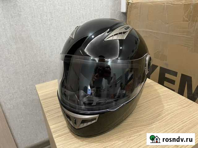 Мотошлем YM 82-9 black Нижний Новгород - изображение 1