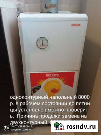 Газовый котел напольный одноконтурный Красноармейск - изображение 1