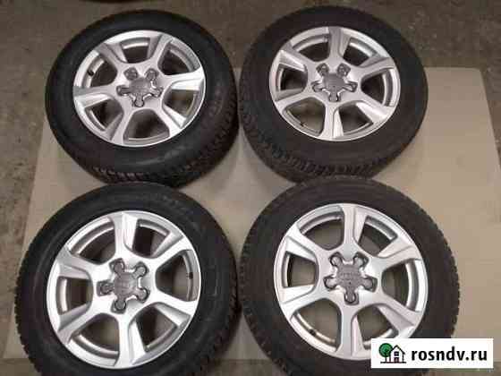 Литые диски 5x112 с резиной 225/55r16 Смоленск