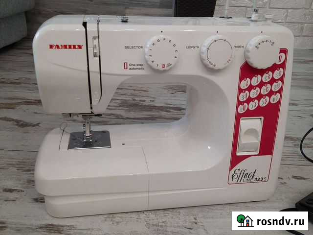 Швейная машина Family effect line 323s Пермь - изображение 1