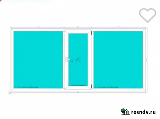 Пвх Окно 1370х2950 Барнаул - изображение 1