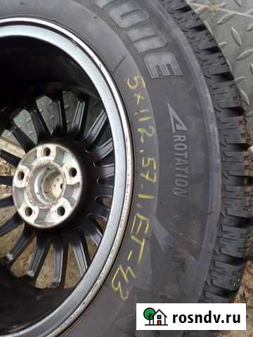 Кол.15*195х65,5х112 Ауди,Фольц зима 4шт.б/у Саранск - изображение 1