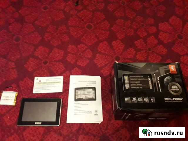 Навигатор Mystery MNS-490 MP б/у нерабочий Энем - изображение 1