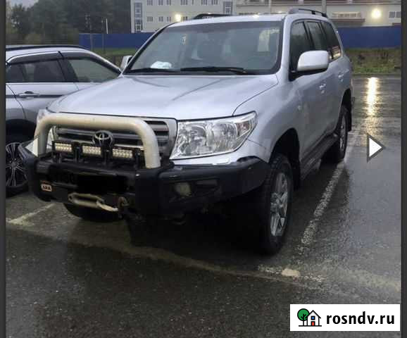 Усиленный передний бампер Land Cruiser 200 Южно-Сахалинск - изображение 1