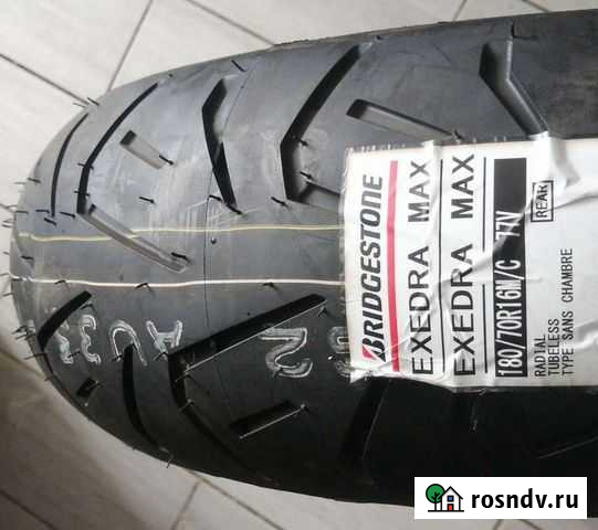 180/70 R16 77V bridgestone exedra MAX rear новая Санкт-Петербург - изображение 1