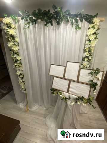 Свадебная арка-президиум для молодожёнов аренда Кингисепп - изображение 1