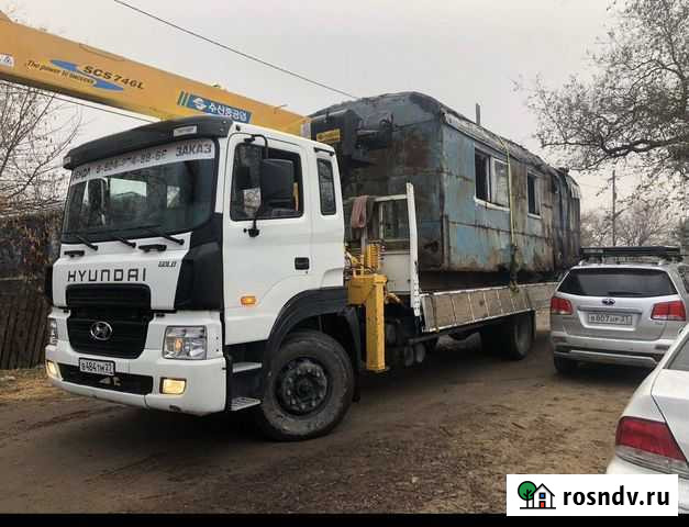 Услуги эвакуатора 9т.манипулятор 7тон Хабаровск - изображение 1