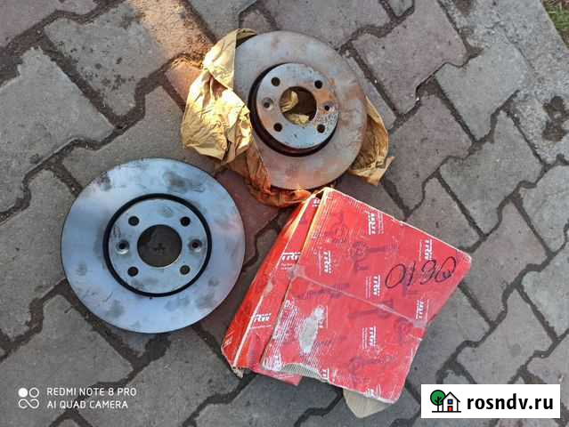 Комплект Тормозные диски/ колодки Панковка - изображение 1