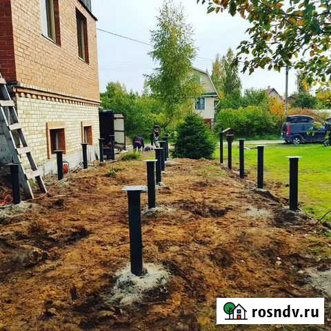 Монтаж винтовых свай под ключ Киров - изображение 1