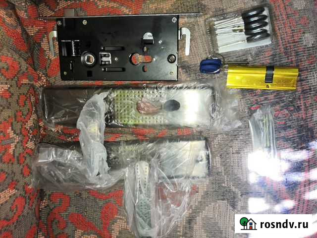 Замок с накладками и Ручками. новый Усть-Илимск - изображение 1