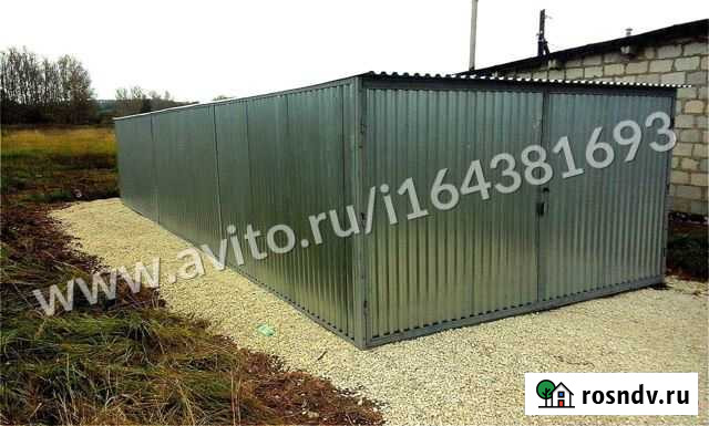 Гаражи металлические пеналы ракушки Сасово - изображение 1