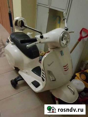 Электромотороллер Vespa детский Красногорск - изображение 1