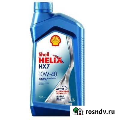 Масло моторное Shell H (HX7) Disel CF 10w-40 (1 л) Омск - изображение 1