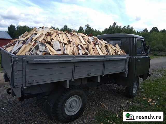 Дрова береза осина пихта колотая,чурками Мыски - изображение 1