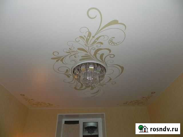 Натяжной потолок 15.7кв.м с фотопечатью Тверь - изображение 1