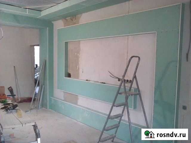 Монтаж гкл, потолки Армстронг Новосибирск - изображение 1