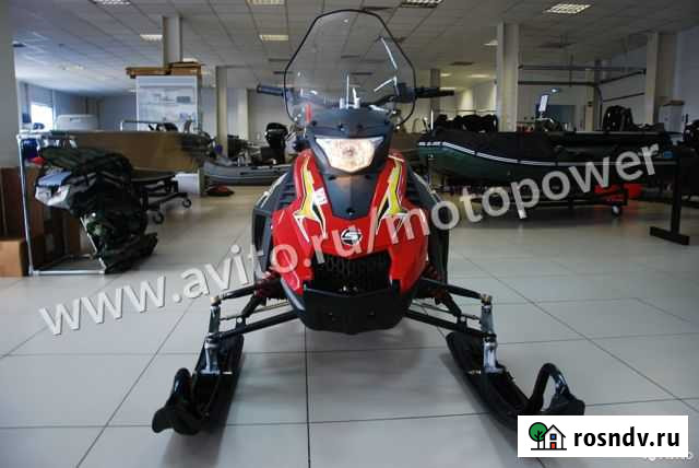 Снегоход Stels Капитан S150 (красный) Хабаровск - изображение 1