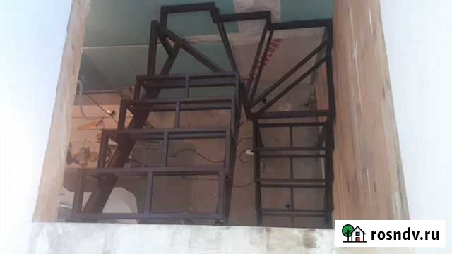 Лестница Металлокаркас под обшивку Давлеканово - изображение 1